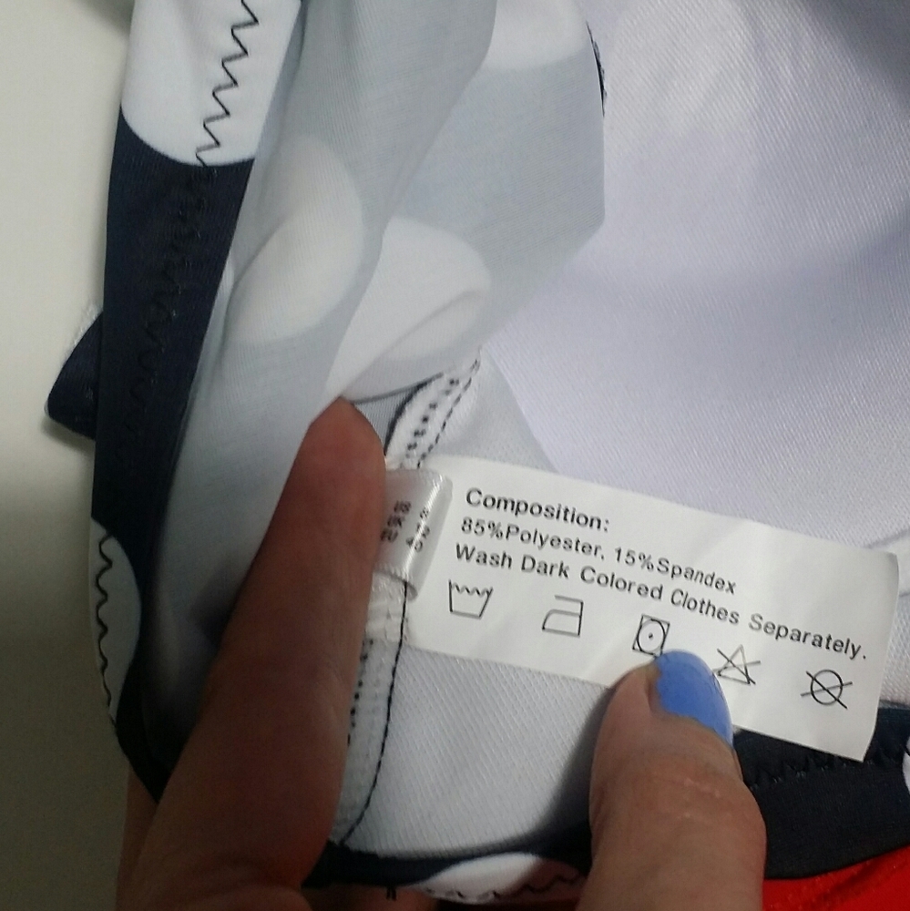 NWT vintage style high waisted swimsuit - Picture 7 of 7